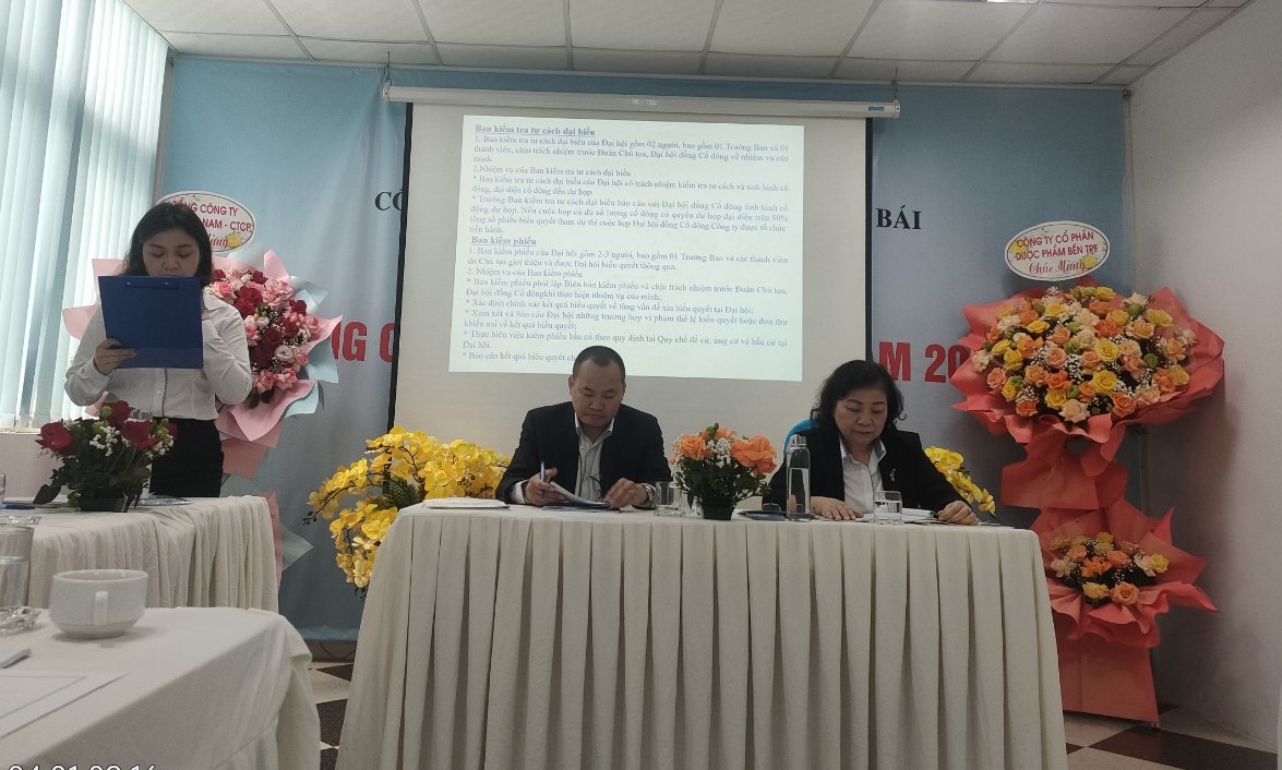 Nghị quyết và Biên bản Đại hội đồng cổ đông thường niên năm 2023