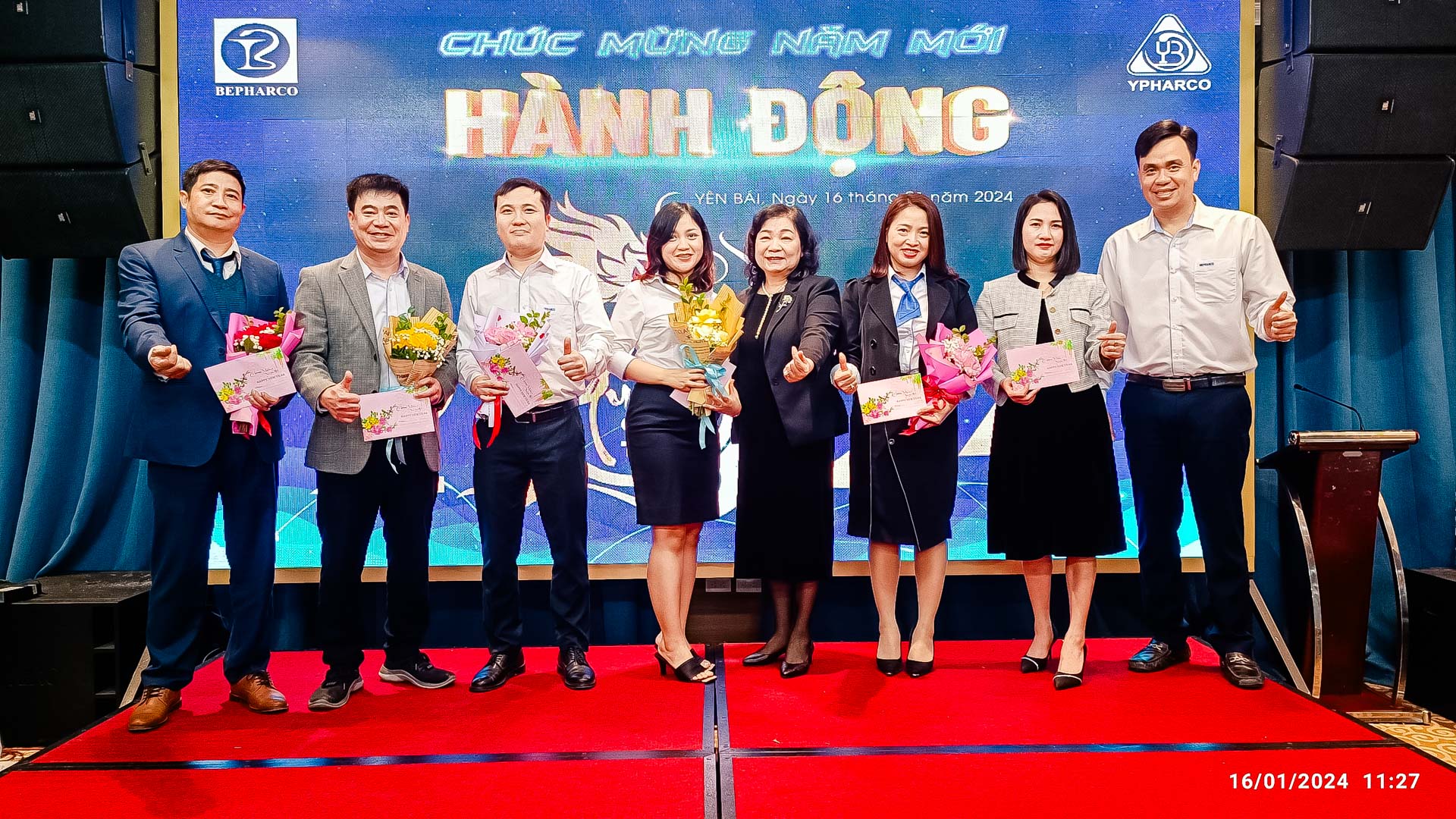 YPHARCO TỔ CHỨC TIỆC CHÀO MỪNG NĂM MỚI 2024