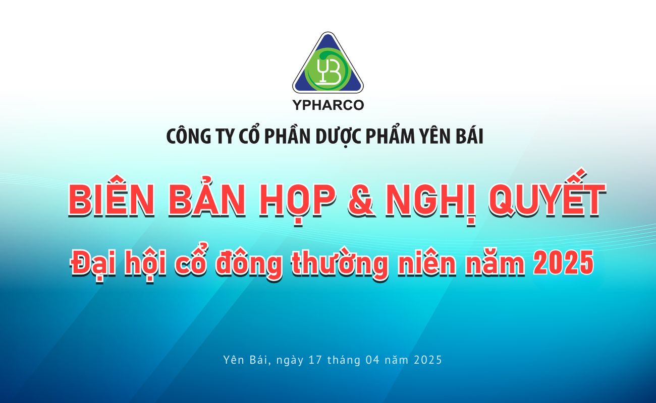 Biên bản họp và nghị quyết Đại hội đồng cổ đông thường niên năm 2025